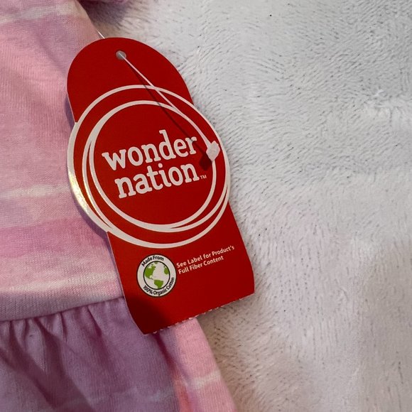 Baby Wonder Nation 3-6m Dress Outfit Set NTW - Picture 7 of 8